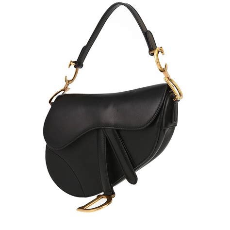 dior saddle nera pelle